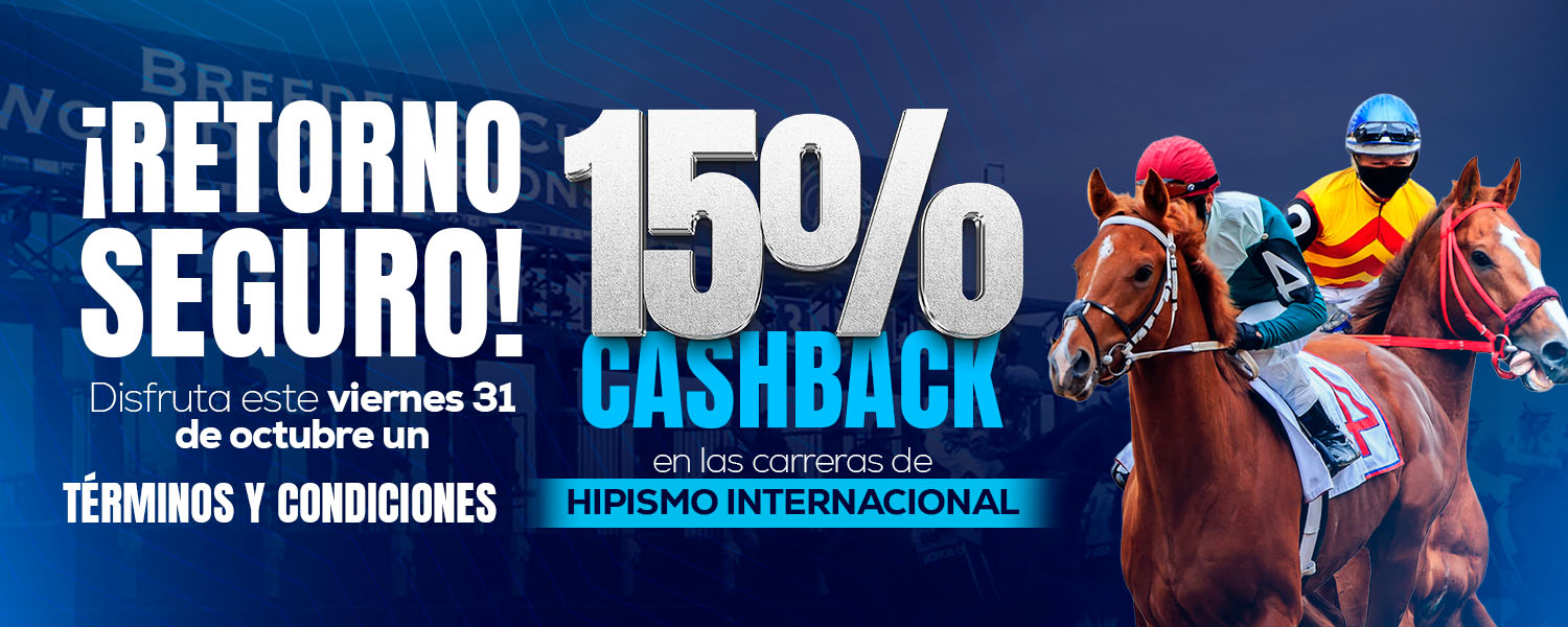 Términos y Condiciones: 15% de Cashback en hipismo internacional